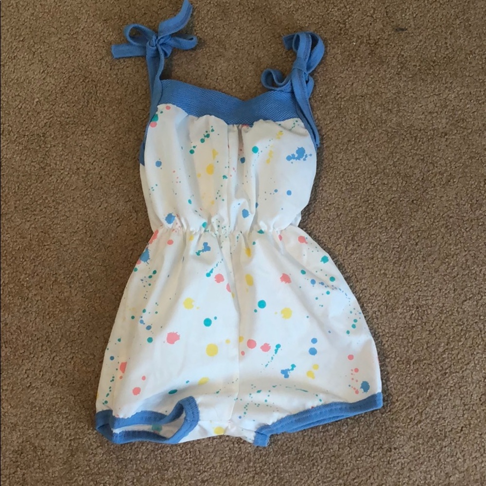 Vintage Girls Romper